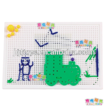 Hotsale créatif Éducation préscolaire Enfant Threading Bloc de construction de puzzle